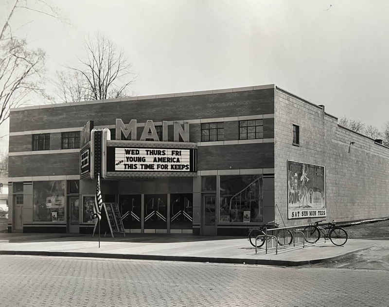 Main Theatre - Main Theatre Coldwater Publicity Photo - Osborn Studio 1942 From Andy Gray (newer photo)